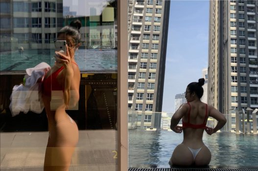 Nhìn cặp mông biết em nhún khỏe